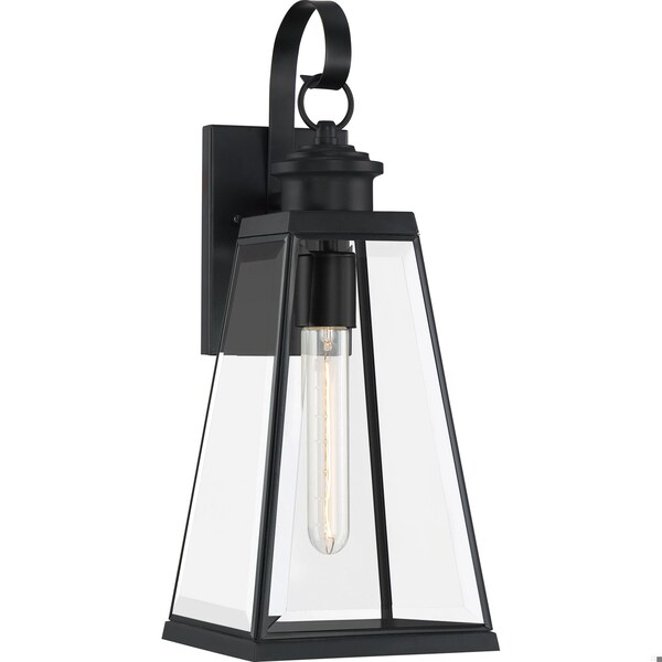Quoizel Paxton Outdoor Wall Lantern PAX8407MBK - main